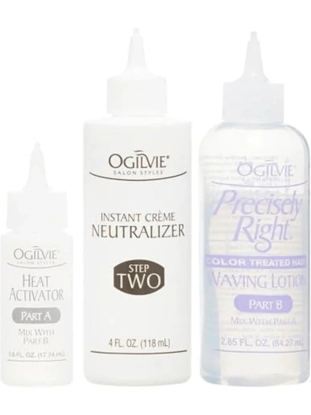 Professional Conditioning Home Perm Kit for Men & Women - Color-Treated, Thin